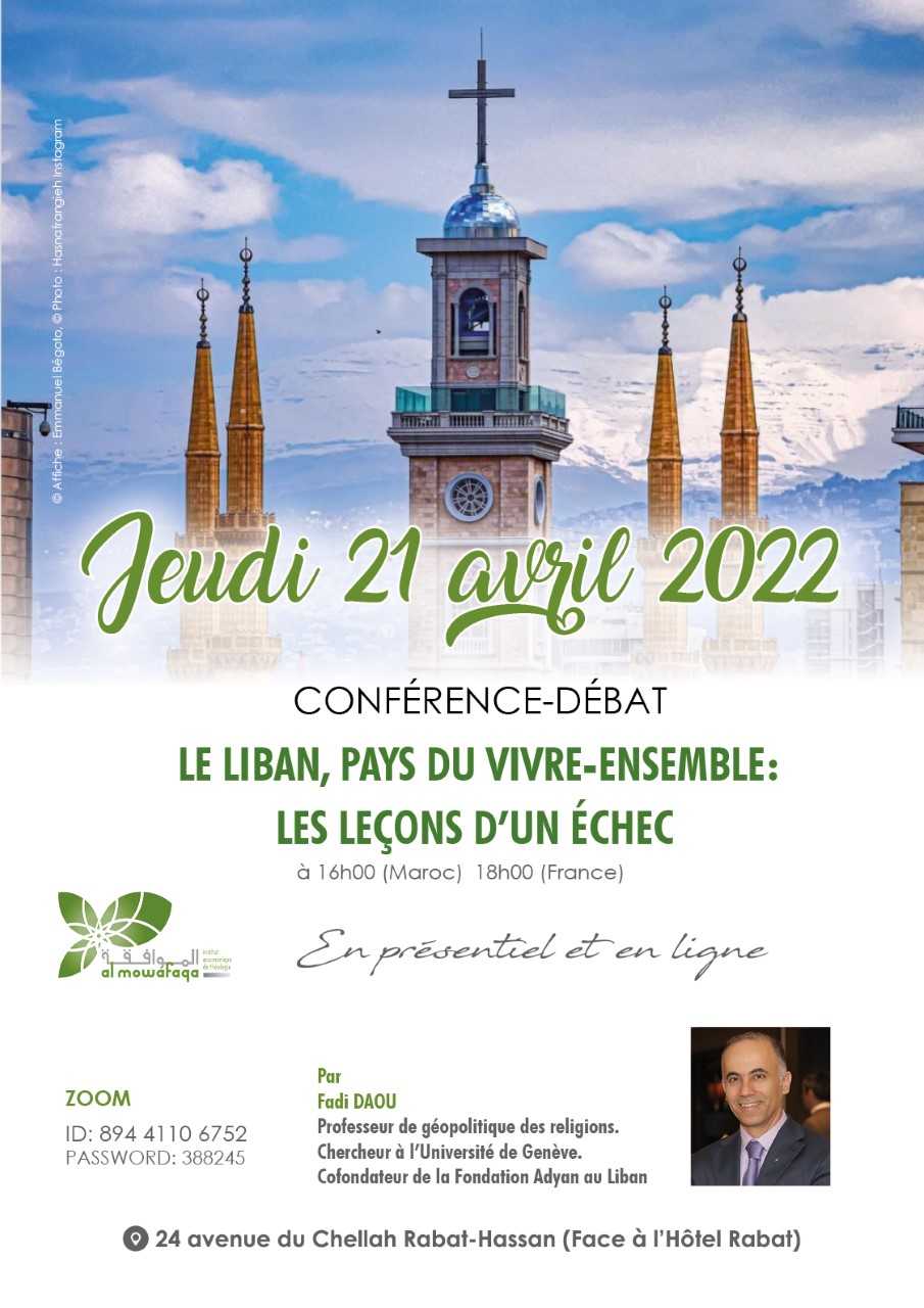 Le Liban, pays du vivreensemble, leçons d’un échec. Vidéo de la